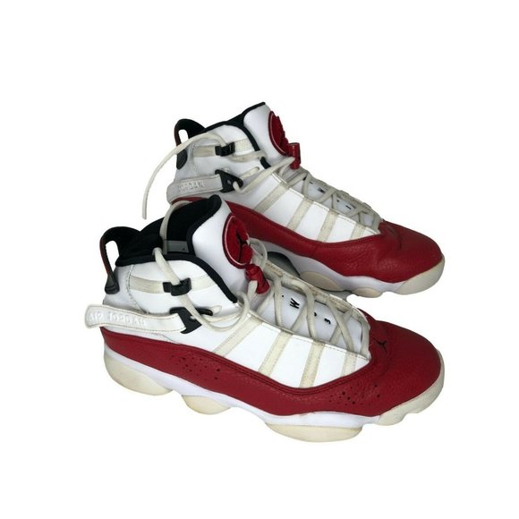 Jordan Air TWO3 Rings 322992-120 Red White Basketball Shoes Men